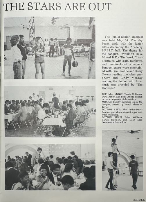  1982 Junior-Senior Banquet